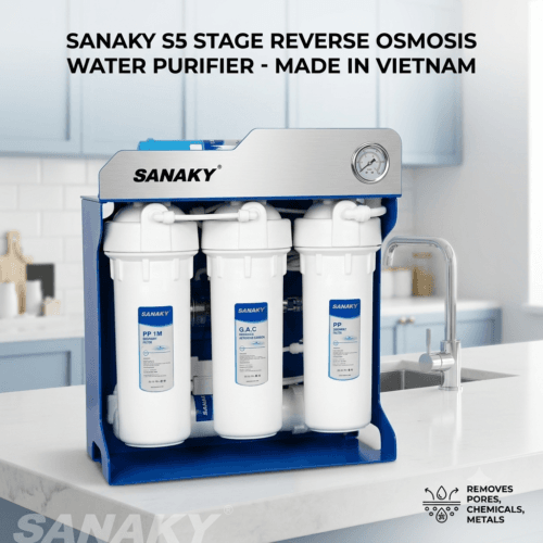 Sanaky S3 6stage reverse osmosis water purifier system made in vietnam