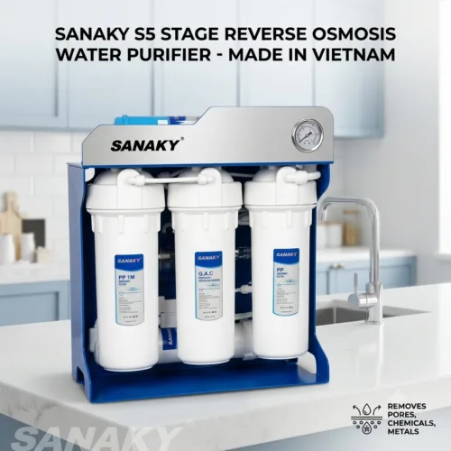 Sanaky S3 6stage reverse osmosis water purifier system made in vietnam