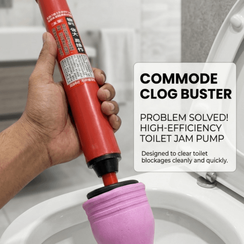best commode plunger air pump clearing toilet jam