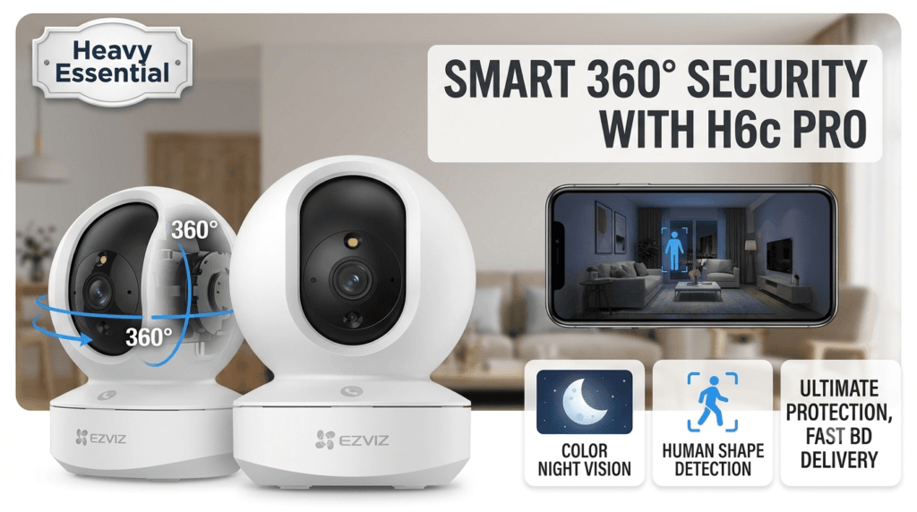 Indoor Wi-Fi IP camera for home security