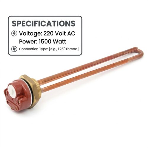 1500W 220V Copper Heating Element for Electric Water Geyser