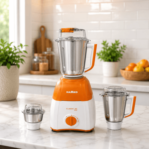 HAMKO Classic HC 850 Mixer Grinder 3 Stainless Steel Jars