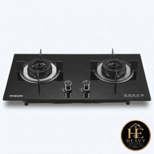 Best Mizuki Double Burner Gas Stove Glass Top Cooktop