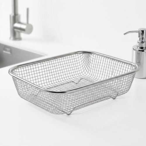 Stainless Steel Mesh Strainer Basket and Crisper