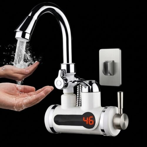 Instant Electric Water Heater Faucet with Digital Temperature Display