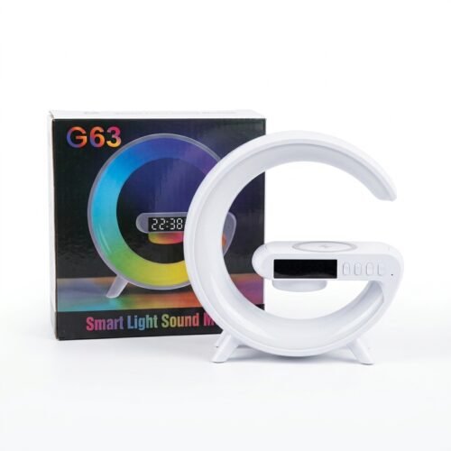 G63 Smart Light Sound Machine - High-Quality RGB Night Lamp & Bluetooth Speaker